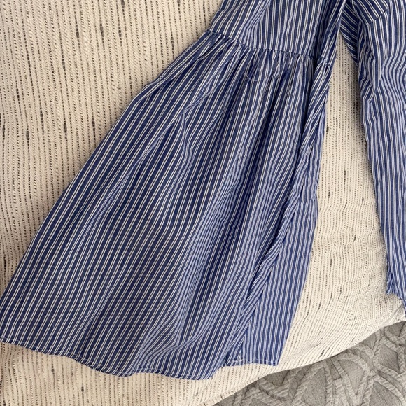 INC Off-the-Shoulder Blouse with Bell Sleeves and Embroidery - Medium - Picture 4 of 5